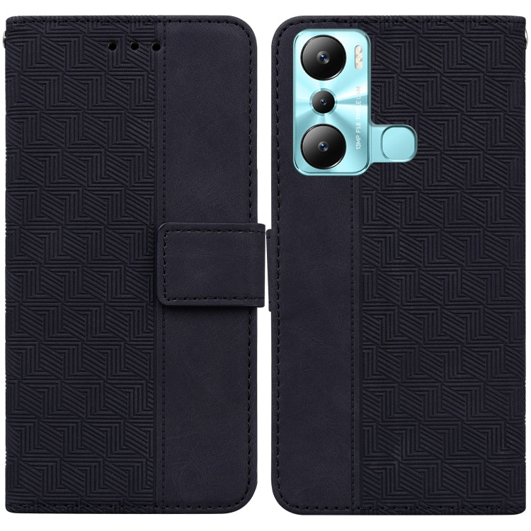 Geometric Embossed Leather Phone Case, For Infinix Hot 20, For Infinix Hot 20 5G, For Infinix Hot 20i, For Infinix Hot 20s, For Realme Q3S / Q3T / 9 SE / 9 5G Speed, For Tecno Pova 4, For Tecno Pova Neo 2, For Xiaomi Redmi 11 Prime 4G                  ...
