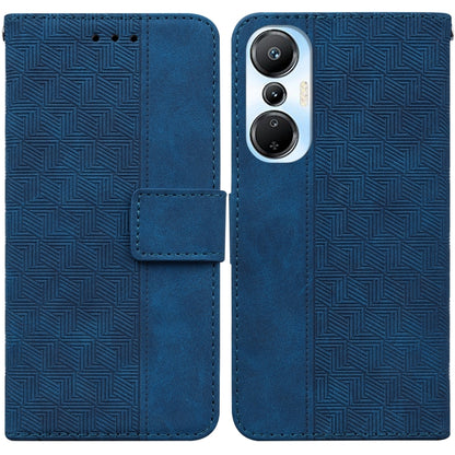 Geometric Embossed Leather Phone Case, For Infinix Hot 20, For Infinix Hot 20 5G, For Infinix Hot 20i, For Infinix Hot 20s, For Realme Q3S / Q3T / 9 SE / 9 5G Speed, For Tecno Pova 4, For Tecno Pova Neo 2, For Xiaomi Redmi 11 Prime 4G                  ...