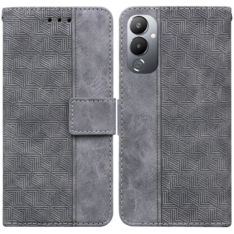 Geometric Embossed Leather Phone Case, For Infinix Hot 20, For Infinix Hot 20 5G, For Infinix Hot 20i, For Infinix Hot 20s, For Realme Q3S / Q3T / 9 SE / 9 5G Speed, For Tecno Pova 4, For Tecno Pova Neo 2, For Xiaomi Redmi 11 Prime 4G                  ...