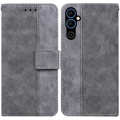 Geometric Embossed Leather Phone Case, For Infinix Hot 20, For Infinix Hot 20 5G, For Infinix Hot 20i, For Infinix Hot 20s, For Realme Q3S / Q3T / 9 SE / 9 5G Speed, For Tecno Pova 4, For Tecno Pova Neo 2, For Xiaomi Redmi 11 Prime 4G                  ...