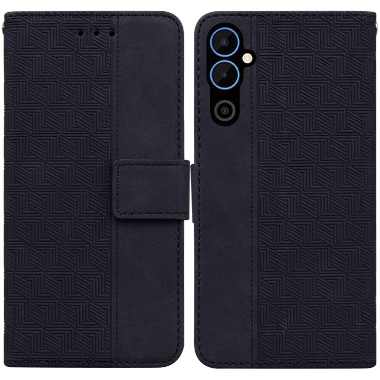 Geometric Embossed Leather Phone Case, For Infinix Hot 20, For Infinix Hot 20 5G, For Infinix Hot 20i, For Infinix Hot 20s, For Realme Q3S / Q3T / 9 SE / 9 5G Speed, For Tecno Pova 4, For Tecno Pova Neo 2, For Xiaomi Redmi 11 Prime 4G                  ...