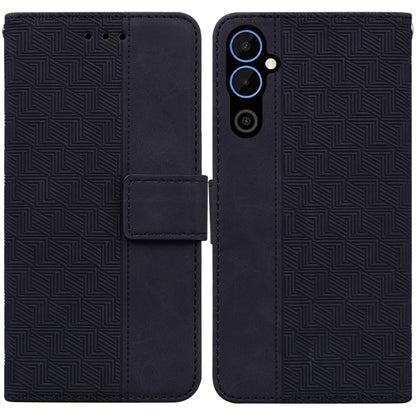 Geometric Embossed Leather Phone Case, For Infinix Hot 20, For Infinix Hot 20 5G, For Infinix Hot 20i, For Infinix Hot 20s, For Realme Q3S / Q3T / 9 SE / 9 5G Speed, For Tecno Pova 4, For Tecno Pova Neo 2, For Xiaomi Redmi 11 Prime 4G                  ...