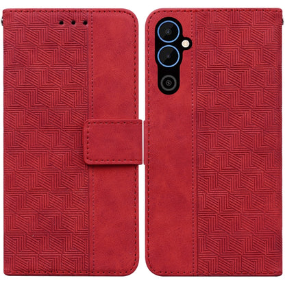 Geometric Embossed Leather Phone Case, For Infinix Hot 20, For Infinix Hot 20 5G, For Infinix Hot 20i, For Infinix Hot 20s, For Realme Q3S / Q3T / 9 SE / 9 5G Speed, For Tecno Pova 4, For Tecno Pova Neo 2, For Xiaomi Redmi 11 Prime 4G                  ...
