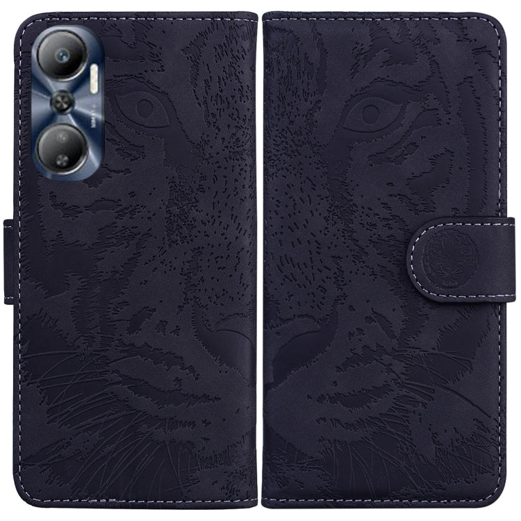 Tiger Embossing Pattern Leather Phone Case, For Infinix Hot 20, For Infinix Hot 20 5G, For Infinix Hot 20i, For Infinix Hot 20s, For Realme Q3S / Q3T / 9 SE / 9 5G Speed, For Tecno Pova 4, For Tecno Pova Neo 2, For Xiaomi Redmi 11 Prime 4G