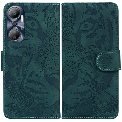 Tiger Embossing Pattern Leather Phone Case, For Infinix Hot 20, For Infinix Hot 20 5G, For Infinix Hot 20i, For Infinix Hot 20s, For Realme Q3S / Q3T / 9 SE / 9 5G Speed, For Tecno Pova 4, For Tecno Pova Neo 2, For Xiaomi Redmi 11 Prime 4G