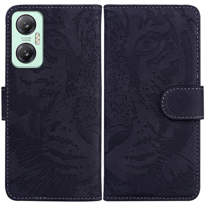 Tiger Embossing Pattern Leather Phone Case, For Infinix Hot 20, For Infinix Hot 20 5G, For Infinix Hot 20i, For Infinix Hot 20s, For Realme Q3S / Q3T / 9 SE / 9 5G Speed, For Tecno Pova 4, For Tecno Pova Neo 2, For Xiaomi Redmi 11 Prime 4G