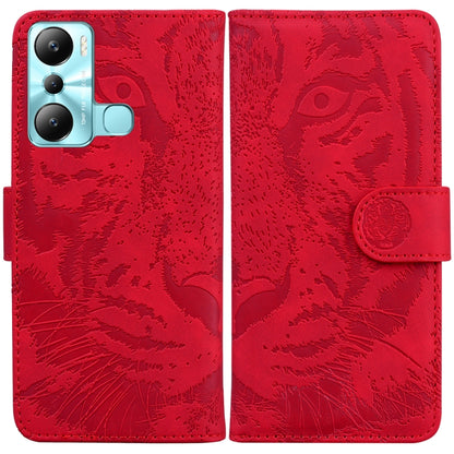 Tiger Embossing Pattern Leather Phone Case, For Infinix Hot 20, For Infinix Hot 20 5G, For Infinix Hot 20i, For Infinix Hot 20s, For Realme Q3S / Q3T / 9 SE / 9 5G Speed, For Tecno Pova 4, For Tecno Pova Neo 2, For Xiaomi Redmi 11 Prime 4G