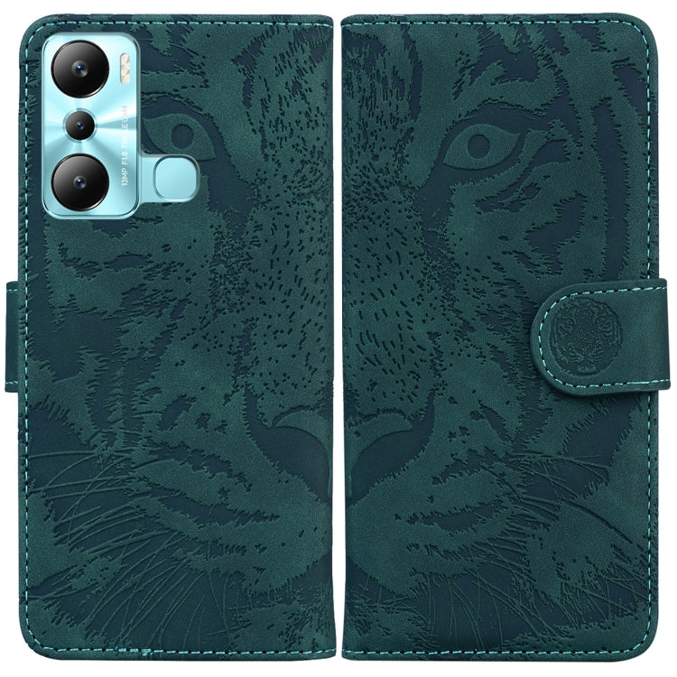 Tiger Embossing Pattern Leather Phone Case, For Infinix Hot 20, For Infinix Hot 20 5G, For Infinix Hot 20i, For Infinix Hot 20s, For Realme Q3S / Q3T / 9 SE / 9 5G Speed, For Tecno Pova 4, For Tecno Pova Neo 2, For Xiaomi Redmi 11 Prime 4G