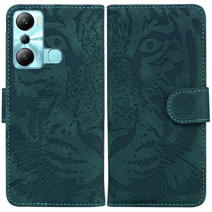 Tiger Embossing Pattern Leather Phone Case, For Infinix Hot 20, For Infinix Hot 20 5G, For Infinix Hot 20i, For Infinix Hot 20s, For Realme Q3S / Q3T / 9 SE / 9 5G Speed, For Tecno Pova 4, For Tecno Pova Neo 2, For Xiaomi Redmi 11 Prime 4G