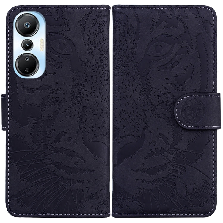 Tiger Embossing Pattern Leather Phone Case, For Infinix Hot 20, For Infinix Hot 20 5G, For Infinix Hot 20i, For Infinix Hot 20s, For Realme Q3S / Q3T / 9 SE / 9 5G Speed, For Tecno Pova 4, For Tecno Pova Neo 2, For Xiaomi Redmi 11 Prime 4G