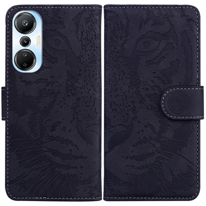 Tiger Embossing Pattern Leather Phone Case, For Infinix Hot 20, For Infinix Hot 20 5G, For Infinix Hot 20i, For Infinix Hot 20s, For Realme Q3S / Q3T / 9 SE / 9 5G Speed, For Tecno Pova 4, For Tecno Pova Neo 2, For Xiaomi Redmi 11 Prime 4G