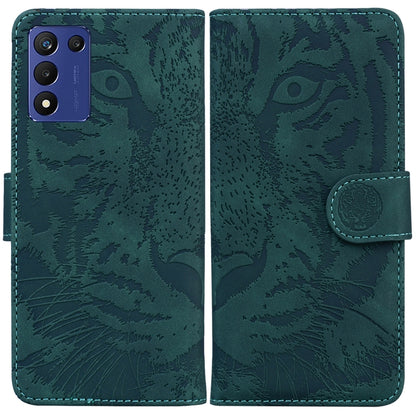 Tiger Embossing Pattern Leather Phone Case, For Infinix Hot 20, For Infinix Hot 20 5G, For Infinix Hot 20i, For Infinix Hot 20s, For Realme Q3S / Q3T / 9 SE / 9 5G Speed, For Tecno Pova 4, For Tecno Pova Neo 2, For Xiaomi Redmi 11 Prime 4G