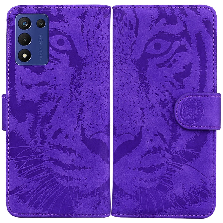 Tiger Embossing Pattern Leather Phone Case, For Infinix Hot 20, For Infinix Hot 20 5G, For Infinix Hot 20i, For Infinix Hot 20s, For Realme Q3S / Q3T / 9 SE / 9 5G Speed, For Tecno Pova 4, For Tecno Pova Neo 2, For Xiaomi Redmi 11 Prime 4G
