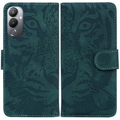 Tiger Embossing Pattern Leather Phone Case, For Infinix Hot 20, For Infinix Hot 20 5G, For Infinix Hot 20i, For Infinix Hot 20s, For Realme Q3S / Q3T / 9 SE / 9 5G Speed, For Tecno Pova 4, For Tecno Pova Neo 2, For Xiaomi Redmi 11 Prime 4G