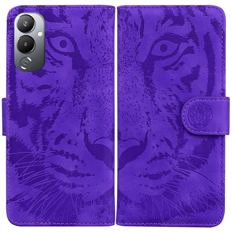 Tiger Embossing Pattern Leather Phone Case, For Infinix Hot 20, For Infinix Hot 20 5G, For Infinix Hot 20i, For Infinix Hot 20s, For Realme Q3S / Q3T / 9 SE / 9 5G Speed, For Tecno Pova 4, For Tecno Pova Neo 2, For Xiaomi Redmi 11 Prime 4G