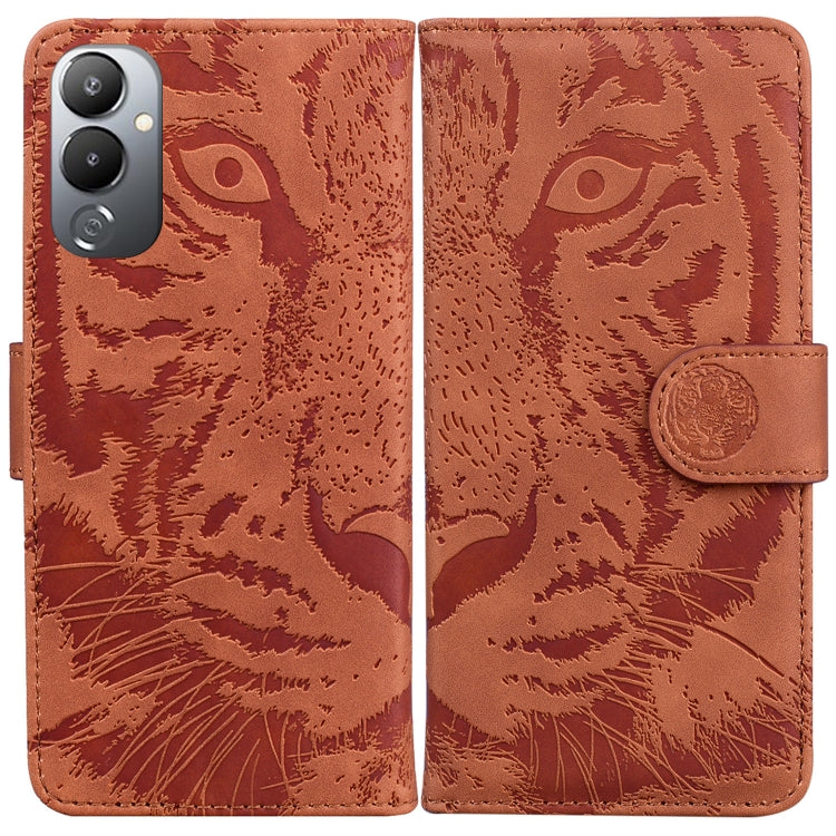 Tiger Embossing Pattern Leather Phone Case, For Infinix Hot 20, For Infinix Hot 20 5G, For Infinix Hot 20i, For Infinix Hot 20s, For Realme Q3S / Q3T / 9 SE / 9 5G Speed, For Tecno Pova 4, For Tecno Pova Neo 2, For Xiaomi Redmi 11 Prime 4G