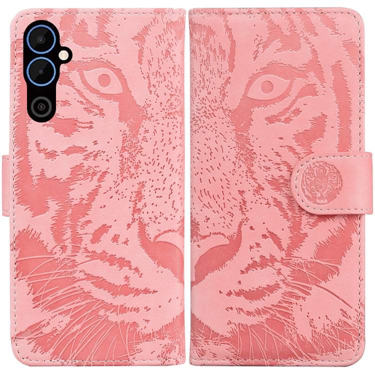 Tiger Embossing Pattern Leather Phone Case, For Infinix Hot 20, For Infinix Hot 20 5G, For Infinix Hot 20i, For Infinix Hot 20s, For Realme Q3S / Q3T / 9 SE / 9 5G Speed, For Tecno Pova 4, For Tecno Pova Neo 2, For Xiaomi Redmi 11 Prime 4G