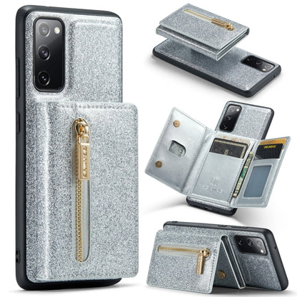 DG.MING M3 Series Glitter Powder Card Bag Leather Case, For Google Pixel 6, For Samsung Galaxy S20 FE, For iPhone 11 Pro, For Samsung Galaxy S21 5G, For iPhone 11 Pro Max, For Samsung Galaxy S21 Ultra 5G, For Samsung Galaxy Z Fold3 5G                  ...