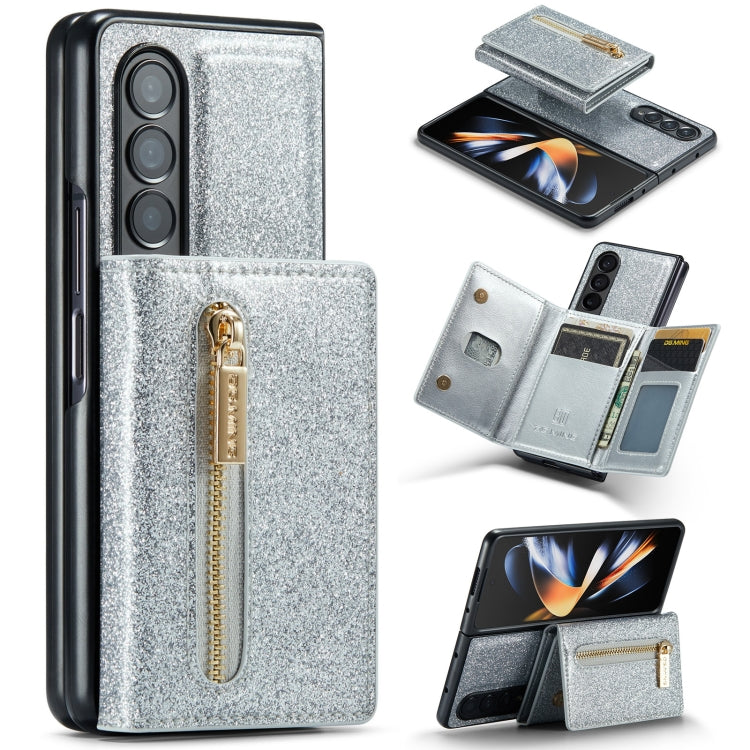 DG.MING M3 Series Glitter Powder Card Bag Leather Case, For Google Pixel 6, For Samsung Galaxy S20 FE, For iPhone 11 Pro, For Samsung Galaxy S21 5G, For iPhone 11 Pro Max, For Samsung Galaxy S21 Ultra 5G, For Samsung Galaxy Z Fold3 5G                  ...