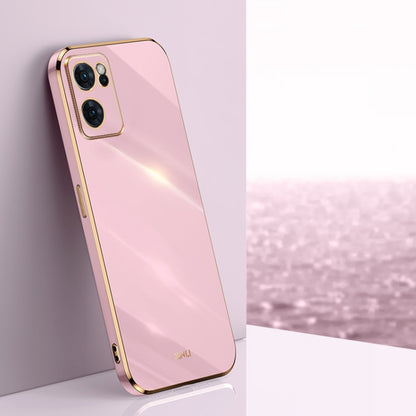 XINLI Straight Edge 6D Electroplate TPU Phone Case, For OPPO Reno7 Global, For OPPO Reno8, For OPPO Reno8 Pro, For OPPO Reno8 Pro+, For vivo Y77 5G Global