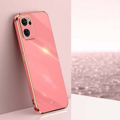 XINLI Straight Edge 6D Electroplate TPU Phone Case, For OPPO Reno7 Global, For OPPO Reno8, For OPPO Reno8 Pro, For OPPO Reno8 Pro+, For vivo Y77 5G Global