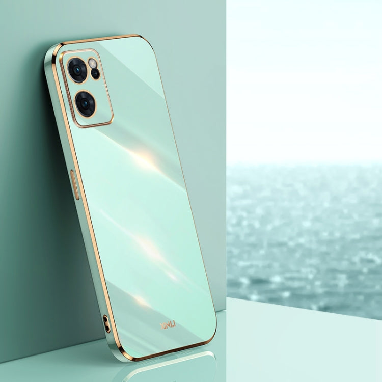 XINLI Straight Edge 6D Electroplate TPU Phone Case, For OPPO Reno7 Global, For OPPO Reno8, For OPPO Reno8 Pro, For OPPO Reno8 Pro+, For vivo Y77 5G Global