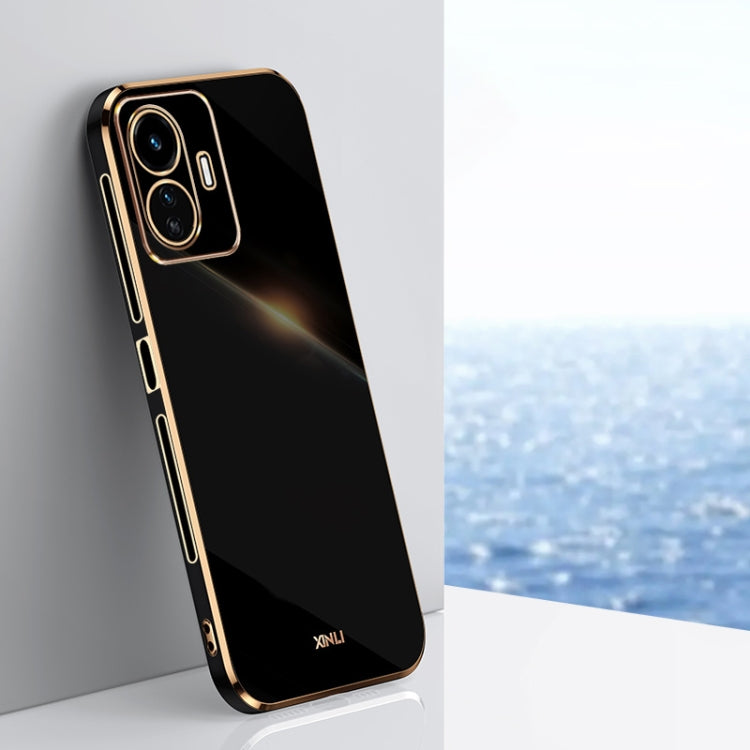 XINLI Straight Edge 6D Electroplate TPU Phone Case, For OPPO Reno7 Global, For OPPO Reno8, For OPPO Reno8 Pro, For OPPO Reno8 Pro+, For vivo Y77 5G Global