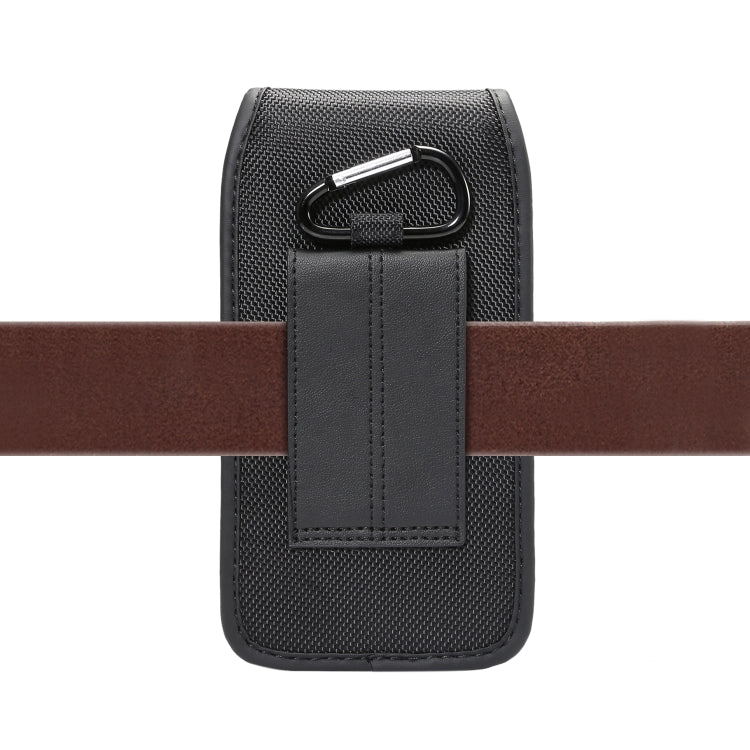 Universal Nylon Cloth Mobile Phone Waist Bag with Card Slot, For 4.7-5.3 inch, For 5.5-6.3 inch, For 6.1 inch, For 6.4-6.9 inch