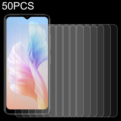 50pcs 0.26mm 9H 2.5D Tempered Glass Film, For Motorola Moto G Play 2023 (50 PCS), For Infinix Hot 20i (50 PCS), For TECNO Camon 19 Pro 5G (50 PCS), For ZTE nubia Red Magic 8 Pro (50 PCS), For DOOGEE X98 (50 PCS), For DOOGEE V30 5G (50 PCS)             ...