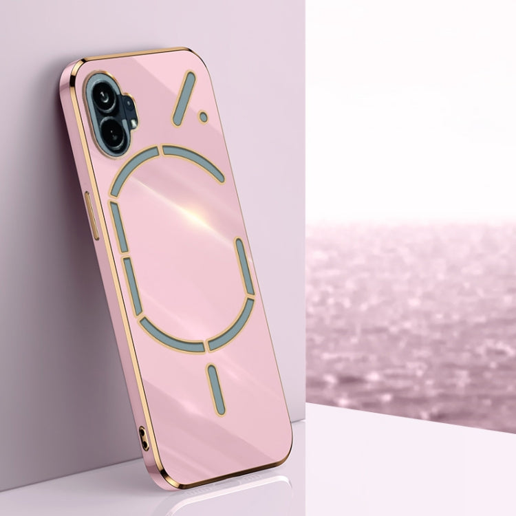 XINLI Straight Edge 6D Electroplate TPU Phone Case, For OnePlus 10 Pro, For OnePlus Ace, For OnePlus Ace Racing, For OnePlus Ace Pro, For Nothing Phone 1