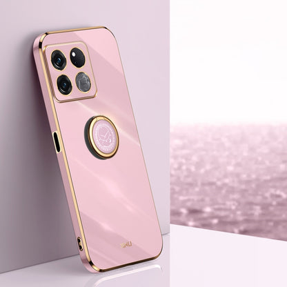 XINLI Straight Edge 6D Electroplate TPU Phone Case with Ring Holder, For OnePlus 10 Pro, For OnePlus Ace, For OnePlus Ace Racing, For OnePlus Ace Pro, For Nothing Phone 1