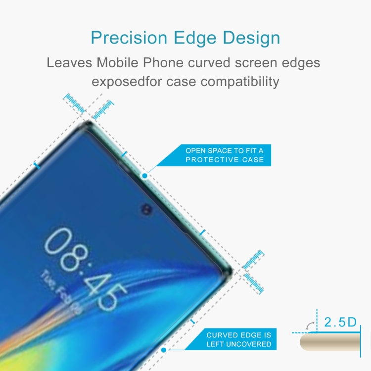 10pcs 0.26mm 9H 2.5D Tempered Glass Film, For Tecno Phantom X2 (10 PCS), For Tecno Phantom X2 Pro (10 PCS)