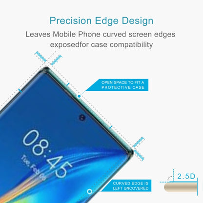 50pcs 0.26mm 9H 2.5D Tempered Glass Film, For Tecno Phantom X2 (50 PCS), For Tecno Phantom X2 Pro (50 PCS)
