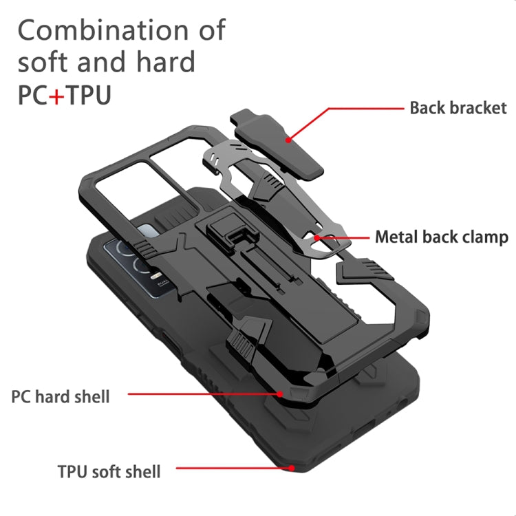Armor Warrior Shockproof PC + TPU Phone Case, For OPPO A17, For OPPO A76, For Realme 8 Pro, For Realme 9, For Realme C33 4G