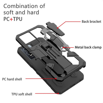 Armor Warrior Shockproof PC + TPU Phone Case, For OPPO A17, For OPPO A76, For Realme 8 Pro, For Realme 9, For Realme C33 4G