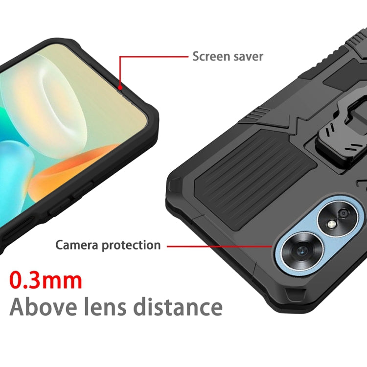 Armor Warrior Shockproof PC + TPU Phone Case, For OPPO A17, For OPPO A76, For Realme 8 Pro, For Realme 9, For Realme C33 4G