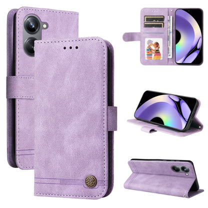 Skin Feel Life Tree Metal Button Leather Phone Case, For Huawei nova Y61, For Realme 10 4G Global, For Realme 10 Pro 5G, For Realme 10 Pro+ 5G, For Samsung Galaxy A04e, For Samsung Galaxy A34 5G