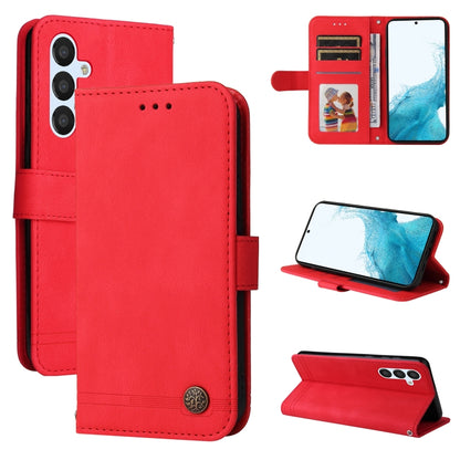Skin Feel Life Tree Metal Button Leather Phone Case, For Huawei nova Y61, For Realme 10 4G Global, For Realme 10 Pro 5G, For Realme 10 Pro+ 5G, For Samsung Galaxy A04e, For Samsung Galaxy A34 5G