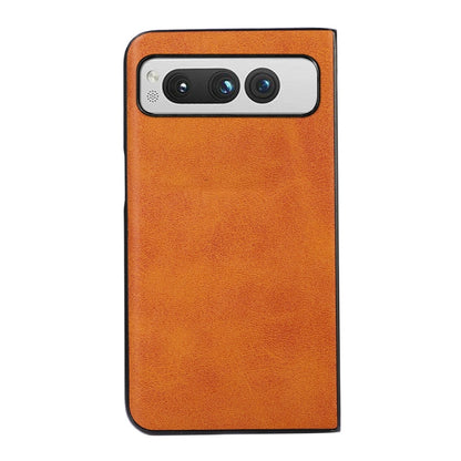 Two-color Calf Texture Shockproof Phone Case, For Google Pixel Fold