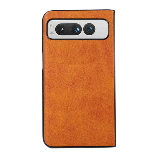 Two-color Calf Texture Shockproof Phone Case, For Google Pixel Fold