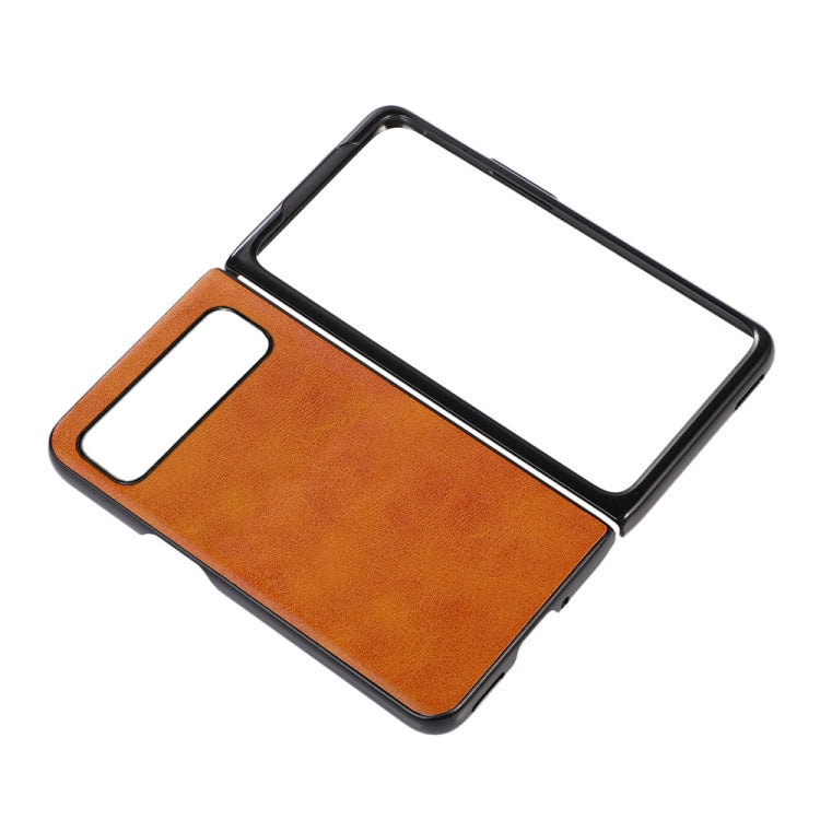 Two-color Calf Texture Shockproof Phone Case, For Google Pixel Fold
