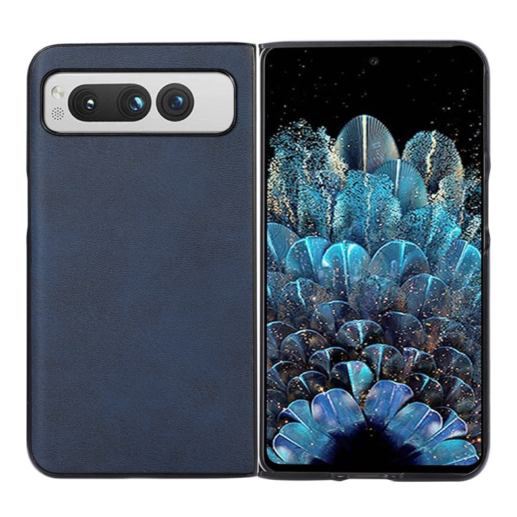 Two-color Calf Texture Shockproof Phone Case, For Google Pixel Fold