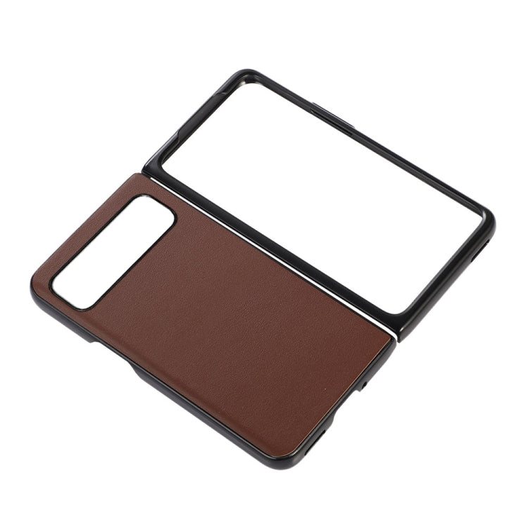 Lambskin Texture Genuine Leather Phone Case, For Google Pixel Fold