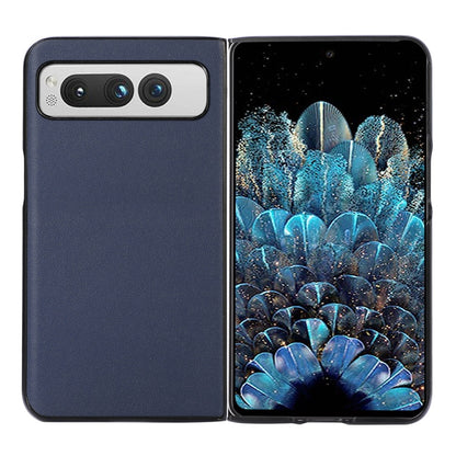 Lambskin Texture Genuine Leather Phone Case, For Google Pixel Fold