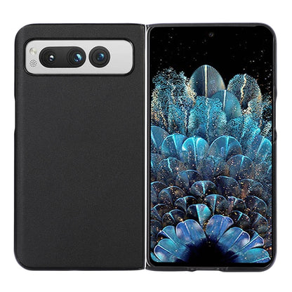 Lambskin Texture Genuine Leather Phone Case, For Google Pixel Fold