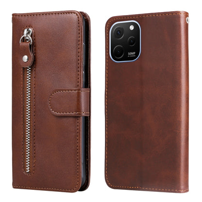Calf Texture Zipper Leather Phone Case, For Huawei nova Y61, For Realme 10 4G Global, For Realme 10 Pro 5G, For Realme 10 Pro+ 5G, For Samsung Galaxy A04e, For Samsung Galaxy A34 5G