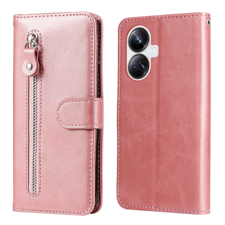 Calf Texture Zipper Leather Phone Case, For Huawei nova Y61, For Realme 10 4G Global, For Realme 10 Pro 5G, For Realme 10 Pro+ 5G, For Samsung Galaxy A04e, For Samsung Galaxy A34 5G