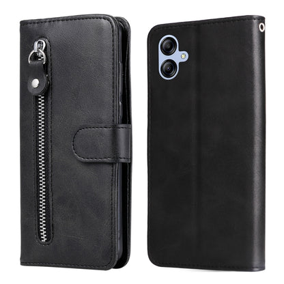 Calf Texture Zipper Leather Phone Case, For Huawei nova Y61, For Realme 10 4G Global, For Realme 10 Pro 5G, For Realme 10 Pro+ 5G, For Samsung Galaxy A04e, For Samsung Galaxy A34 5G
