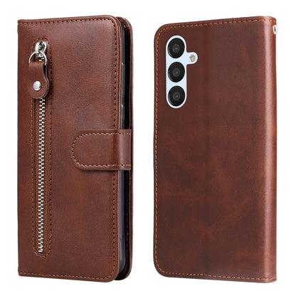 Calf Texture Zipper Leather Phone Case, For Huawei nova Y61, For Realme 10 4G Global, For Realme 10 Pro 5G, For Realme 10 Pro+ 5G, For Samsung Galaxy A04e, For Samsung Galaxy A34 5G
