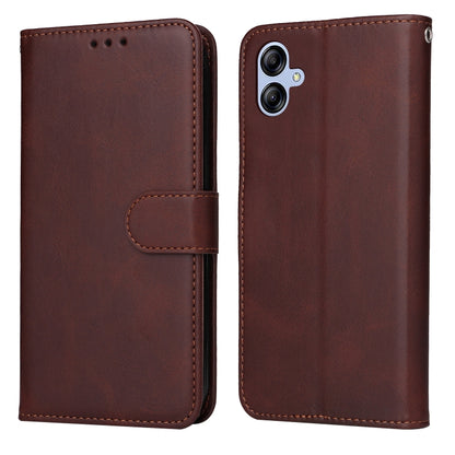 Classic Calf Texture Flip Leather Phone Case, For Huawei nova Y61, For Realme 10 4G Global, For Realme 10 Pro 5G, For Realme 10 Pro+ 5G, For Samsung Galaxy A04e, For Samsung Galaxy A34 5G